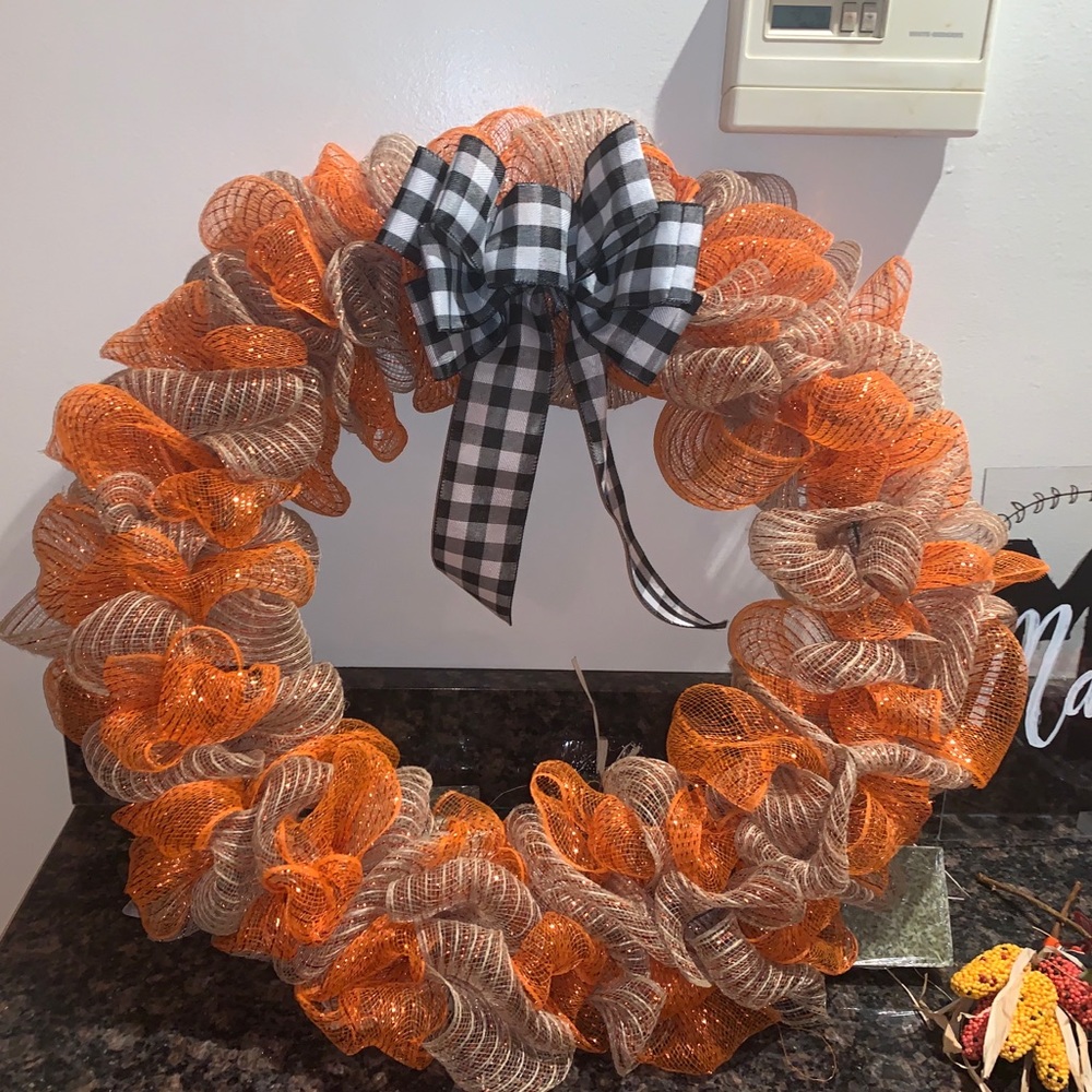 Fall/Halloween Wreath decor